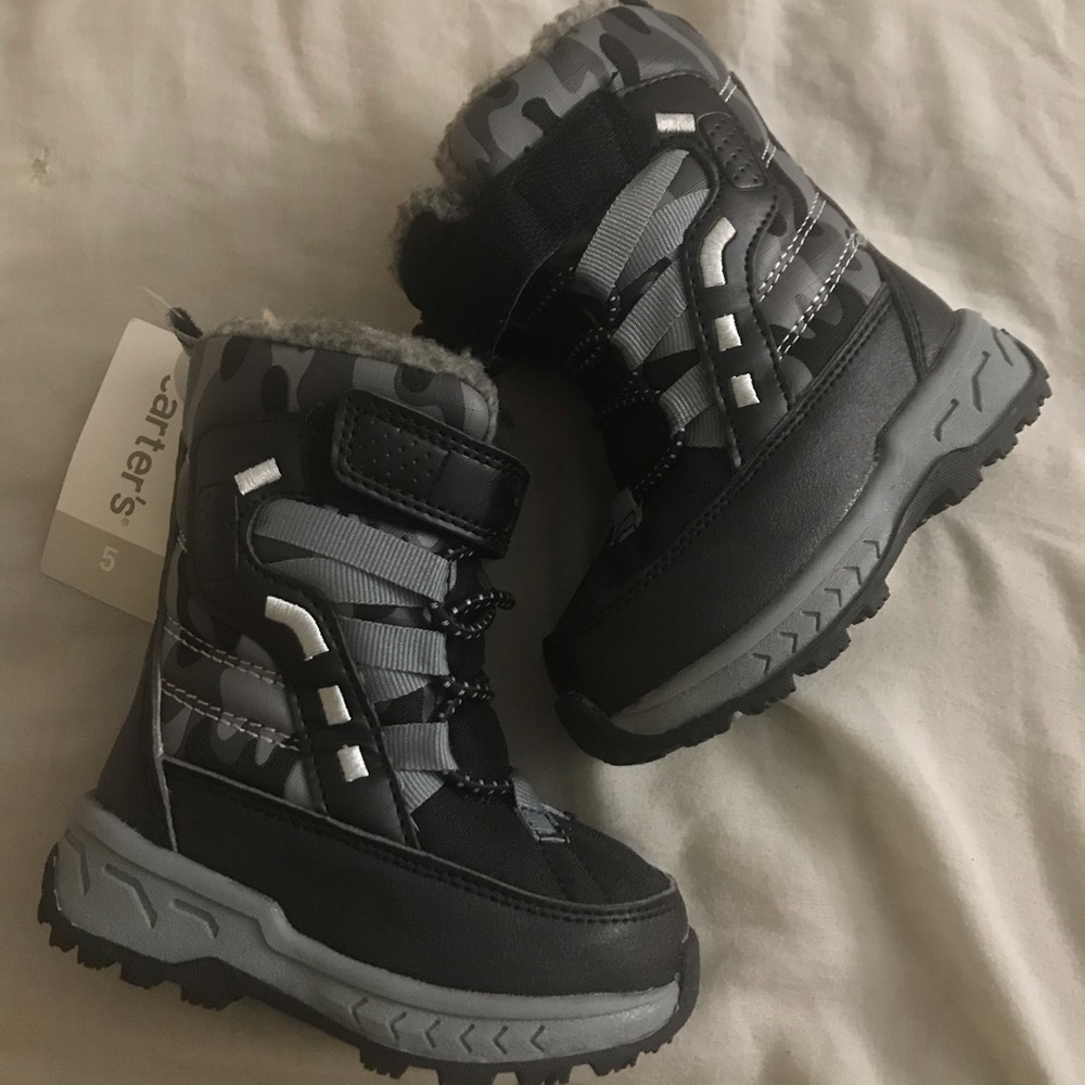 CARTER’S SNOW BOOTS FOR TODDLER BOY